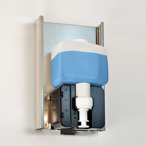 Hotel 304 Stainless Steel Wall Mounted Behind Mirror Cabinet Rear Foam Hand Liquid <strong>Soap</strong> <strong>Dispenser</strong> <strong>Automatic</strong> With Sensor - Product Image 1