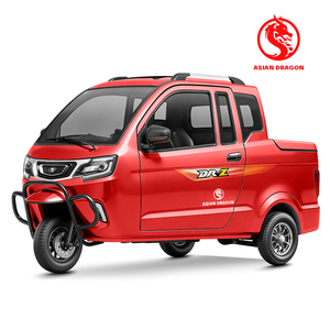 Pick-up électrique à 3 roues ASIAN DR-Z, véhicule polyvalent pour passagers et usage double, prix d'usine, véhicule multifonctionnel pour les entreprises et les familles - Product Image 4