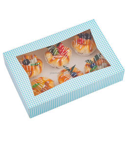 Scatola di Carta per Pane con Finestra Trasparente, Bestseller per Natale, Festival, Negozi e Feste - Product Image 3