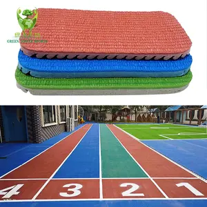 Factory price IAAF prefabricated synthetic rubber running track