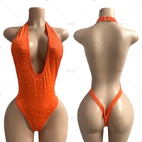 Usine Source ELITES Vente en Gros Personnalisée de Vêtements de Danse Exotiques à Diamants de Haute Qualité