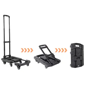 Fabriek Direct Prijs Transport Gereedschap Kar Lichtgewicht Bagage Kar Hand Trolley Kar