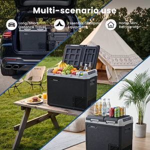 Prix Exceptionnels – Glacière Réfrigérateur/Congélateur de Voiture 45L à Double Zone avec Compresseur, Contrôle par APP, 12V/24V, pour Camping et Usage Domestique - Product Image 2