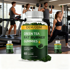 Gummies brûle-graisses au thé vert OEM/ODM, extrait de capsaïcine et d'EGCG, gestion du poids, gummies amincissants, compléments alimentaires - Product Image 2
