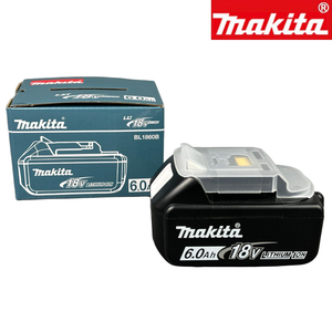 Batería de Iones de Litio <span class=keywords><strong>Makita</strong></span> de 18 V y 5.0 Ah/6.0 Ah para Herramientas Eléctricas, Taladro, Batería Recargable, Caja de Color, BL1850 BL <span class=keywords><strong>BL1860</strong></span> BL, Paquete de Baterías de Litio - Product Image 1
