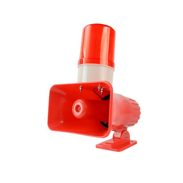 SNTOOM 10w  220vac   24vdc Wired 106dB Sound and Led Light Electronic Buzzer Horn Siren Alarm