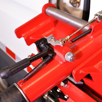 Démonte-pneus mobile robuste pour camions avec générateur diesel et compresseur d'air, kit de réparation de pneus, support CE standard, compatible OEM