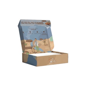 Caja de Cartón Corrugado Biodegradable con Impresión Digital Personalizada para Envíos de Ropa, Calcetines y Otros Artículos - Product Image 1