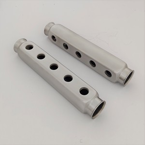 1-1/4 pollici In Acciaio Inox Collettore di <span class=keywords><strong>Acqua</strong></span>, Tubo di Distribuzione collettori per sistemi di riscaldamento e raffreddamento - Product Image 1