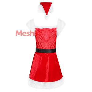 Robe de Noël sexy pour femme, personnage de film et de télévision en polyester MS - Product Image 5