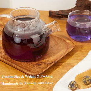 <span class=keywords><strong>Xanadu</strong></span> ลูกถั่วลันเตาดอกไม้สีฟ้า5g 4ชิ้นไทยเปลี่ยนเครื่องดื่มสมุนไพรหลอดแก้วสำหรับค็อกเทลย้อมสีเบเกอรี่ของขวัญ - Product Image 5