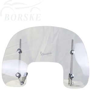Parabrisas <span class=keywords><strong>Moto</strong></span> 3mm / 4mm de espesor motocicleta universal viento frío deflector transparente claro de la PMMA / PC Placa <span class=keywords><strong>Vespa</strong></span> - Product Image 1