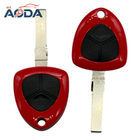 Coque de clé de voiture télécommande à 3 boutons de remplacement pour Ferrari pour la fabrication de cadres décoratifs