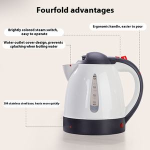 Bollitore Portatile <span class=keywords><strong>Dadu</strong></span> 12V/24V per Auto e Camion Grandi, Spegnimento Automatico con Accendisigari, Metallo Resistente, Garanzia 1 Anno - Product Image 3