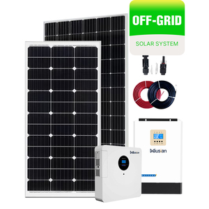 Musian 10kw 20kw 30kwオフグリッドホームソーラーシステムオールインワンリチウムイオンと鉛蓄電池ソリューション - Product Image 5