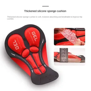 Pantaloncini da ciclismo da uomo con tappetino in Gel 5D antiurto <span class=keywords><strong>imbottito</strong></span> per bici da strada attrezzatura <span class=keywords><strong>MTB</strong></span> e biancheria intima comoda da ciclista - Product Image 4