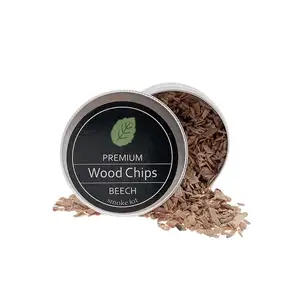 Поддержка индивидуальной упаковки деревянного дыма 8 вкусов древесных чипсов для коктейля курильщика комплект