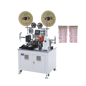 Full Automatic Ribbon <b>Cable</b> Cutting <b>Stripping</b> Crimping <b>Machine</b> Double Head - Product Image 5