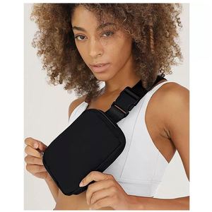 Riñonera Deportiva Impermeable de Nailon con Logotipo Personalizado para Mujer, Riñonera Cruzada Divertida para Hombre, Ideal para Viajes y Deportes - Product Image 1