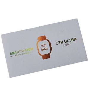 Montre connectée Ct9 Ultra Pro Gold Double bracelet 2,01 pouces Grand écran 49 mm Vraie vis et boucle Montre connectée sport avec multifonction - Product Image 1