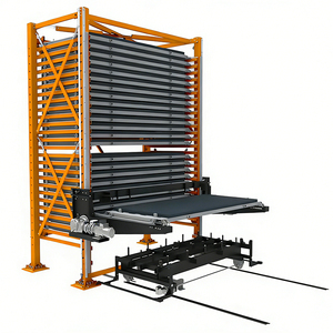Automated <strong>Storage</strong> and Retrieval System Sheet Metal <strong>Storage</strong> Systems Vertical Sheet Warehouse Rack - Product Image 3