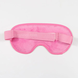 Nhà Máy Giá Tùy Chỉnh Màu Hồng Nhiệt Gel Bóng Tái Sử Dụng Nước Đá Nén Lạnh Mắt Làm Mát Mặt Nạ Ngủ - Product Image 5