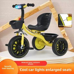 Bicicleta de bebé multifuncional ligera, <span class=keywords><strong>coche</strong></span> de <span class=keywords><strong>pedales</strong></span> para niños con asiento cómodo para empujar el triciclo de los niños - Product Image 5