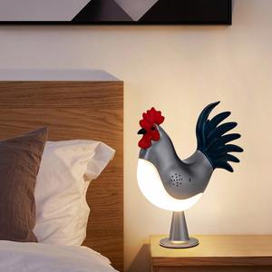 Lámpara de Mesa Decorativa con Forma de Pollo, Animal Simulado, Divertida Decoración para el Hogar de Pascua, Fiesta, Carnaval, Adorno de Luz Nocturna para Escritorio - Product Image 4