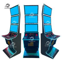 Maker Play Game Machines Cabinet Double Écran/Triple Écran Multi Game Cabinet à vendre