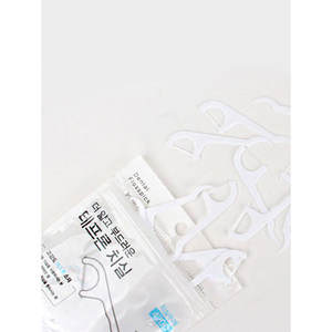 40 Piece Dental Flosser for Teflon Zipper Bag Premium <b>Oral</b> <b>Care</b> Product - Product Image 1