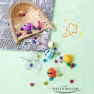 Colorful <b>Small</b> <b>Bells</b> 1200*40*30 Musical Sound Pet Ornaments DIY Craft Supplies - Product Image 2