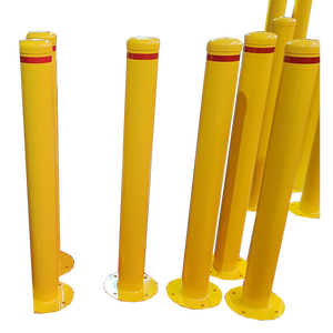 حاجز أمان ثابت حاجز عاكس بعد الحاجز دائري سفلي من الفولاذ المجلفن - Product Image 3