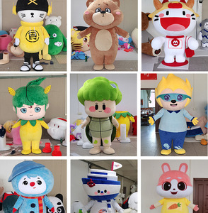 Modello personalizzato PickMeYA 2023867 <span class=keywords><strong>Costume</strong></span> da mascotte che cammina peluche elefante animale di alta qualità aziendale supermercato evento Cosplay - Product Image 2