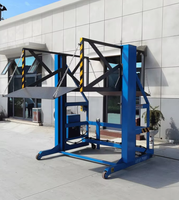 Plateforme de déchargement mobile robuste pour camions, 2000x2000mm, 3 tonnes, hydraulique