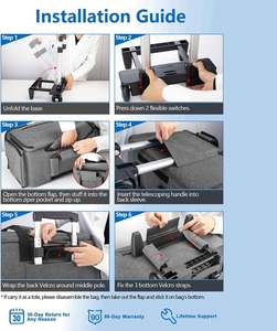 Échantillon gratuit sac de transport pour machine à coudre à roulettes sac fourre-tout pour machine à coudre à roulettes sac de transport avec roulettes pour la plupart des machines - Product Image 5