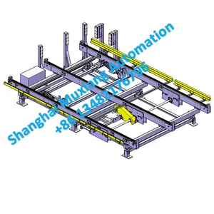 Shanghai Mx trasferimento Pallet gravità trasportatore verticale sollevamento orizzontale modulo del sistema di trasporto e catena nastro trasportatore linee