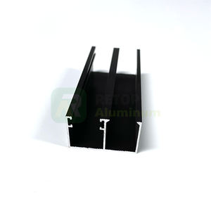 Puerta Vidrio Templado Liviana Venta caliente de perfiles de aluminio en Bolivia perfil aluminio para barandilla de vidrio - Product Image 3