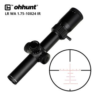 กล้องเล็ง Ohhunt OEM Tactical <span class=keywords><strong>Sight</strong></span> 1.75-10X24 IR พร้อมเส้นเล็งแบบแกะสลักบนกระจก ปรับล็อคและรีเซ็ตได้ ขนาดกะทัดรัด - Product Image 1