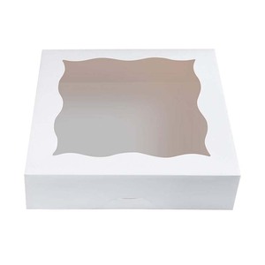 Sushi To Go Box,Cardboard Cookie Box with Window Party Box