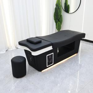 Salón de belleza <span class=keywords><strong>Champú</strong></span> <span class=keywords><strong>para</strong></span> el cabello Cama reclinable LED Bald Spa Thai Head Spa Masajeador <span class=keywords><strong>Champú</strong></span> Cama Precio al por mayor - Product Image 4