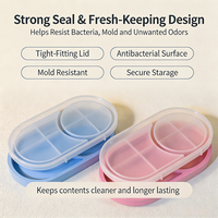 Moule en silicone pour plateau de rangement, plateau porte-bougie en ciment, plateau de séparation rond et ovale, idéal pour la création de bijoux DIY, idées OEM usine