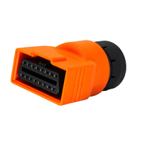 Conector OBDII para Camiones de Trabajo Pesado, Herramienta de Diagnóstico para Vehículos Diésel, Adaptador de Pin, Cabezal de Diagnóstico OBD2 para Vehículos Diésel