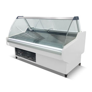 Mostrador de servicio de puerta de vidrio, mostrador, Mostrador de exhibición de carne deli, refrigerador - Product Image 5