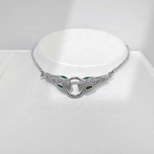 factory price plata 925 sterling silver fashion chunky <b>bracelet</b> <b>fine</b> jewelry zircon girls hip hop vintage snake hand <b>bracelets</b> - Product Image 1