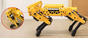 Robot Quadrupede AI Hiwonder ESP32 Mechdog Kit di Robotica Bionica Intelligente con Controllo App in Lega di Alluminio Resistente Python - Product Image 3