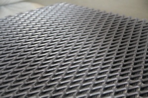 Flattenedd כבד מתכת מורחבת מורחב נירוסטה חוט רשת - Product Image 2