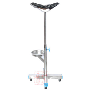 Stainless Steel Footrest 50-80cm Height Adjustable For Hospital Surgical Use - Product Image 3
