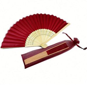 2025 Custom Printed <b>Large</b> Rave Hand <b>Fan</b> 13 Inch Bamboo Ribs Full Color Printing Promotional Gifts - Product Image 3
