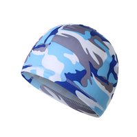 Gorra Forro de Casco de Ciclismo Personalizada al por Mayor, Transpirable, de Poliéster que Absorbe el Sudor, para Deportes al Aire Libre, Forro de Casco Cortavientos