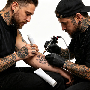 Nouveauté : Crème douce pour tatouage 30g, hypoallergénique, pour studios haut de gamme, centres premium, service de logo personnalisé - Product Image 3